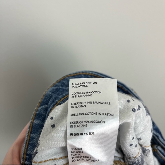 PILCRO Slim Boyfriend Embroidered Jeans 16W - Picture 11 of 11